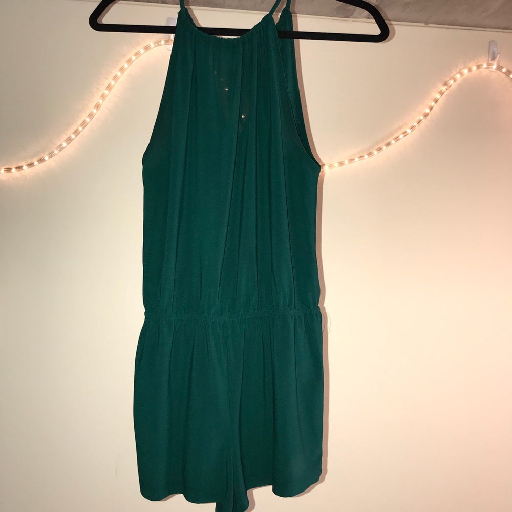 Teal romper